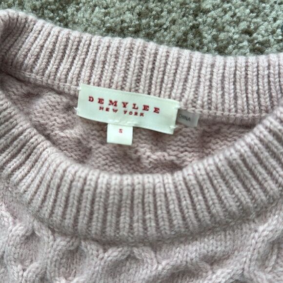 Demylee New York Deka Rose Pink Women’s Sweater S - Picture 6 of 7
